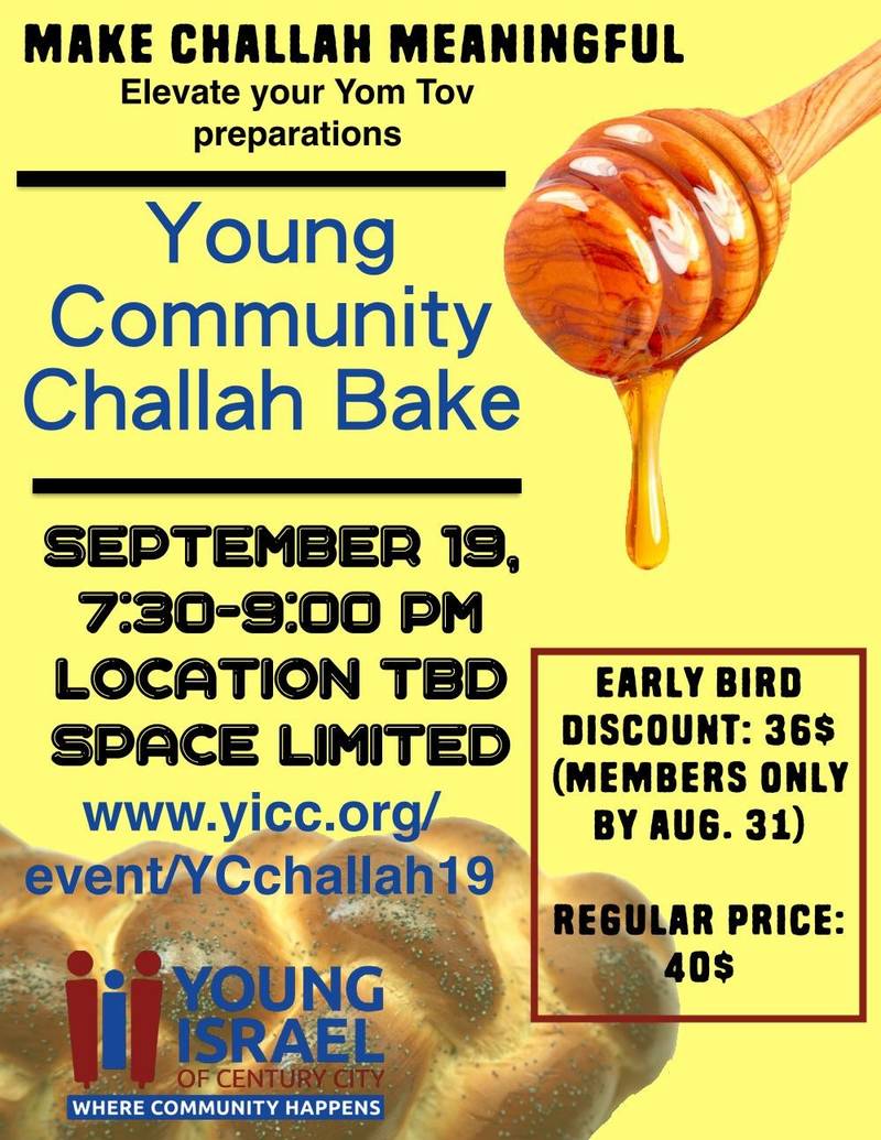 Banner Image for Young Community Challah Bake